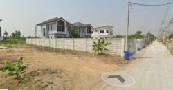 ที่ดิน 103 ตร.วา ถนนบางบัวทอง-ไทรน้อย ใกล้โรงพยาบาลพิมลราช ทำเลดี ราคาถูก