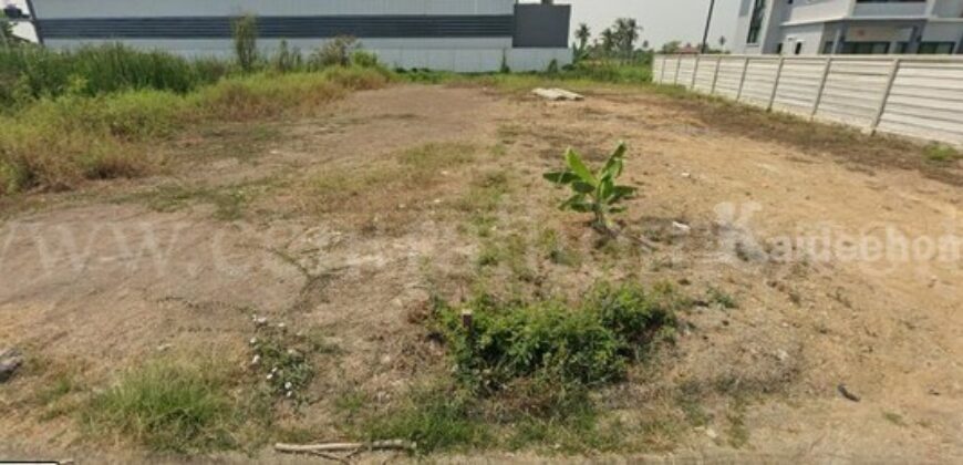 ที่ดิน 103 ตร.วา ถนนบางบัวทอง-ไทรน้อย ใกล้โรงพยาบาลพิมลราช ทำเลดี ราคาถูก