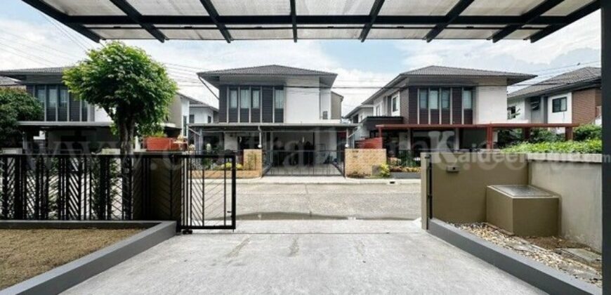 บ้านเดี่ยว 2 ชั้น เลอมิวเรีย คลองหลวง สภาพใหม่ พร้อมอยู่ ถูกสุดในโครงการ