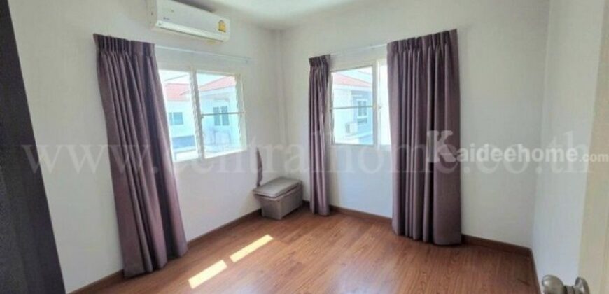 บ้านเดี่ยว ศุภาลัย การ์เด้นวิลล์ รังสิต-คลอง 2 หลังริม