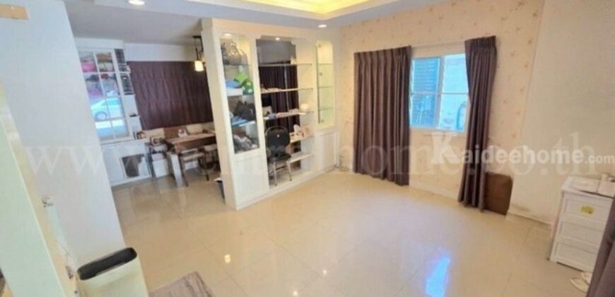 บ้านเดี่ยว ศุภาลัย การ์เด้นวิลล์ รังสิต-คลอง 2 หลังริม