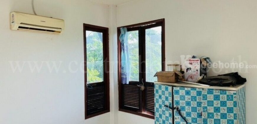 บ้านเดี่ยว ชั้นเดียว 200 ตร.ว บ้านกล้วย ไทรน้อย ราคาถูก