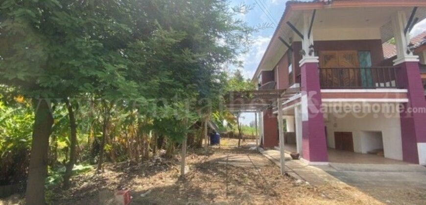 บ้านเดี่ยว ชั้นเดียว 200 ตร.ว บ้านกล้วย ไทรน้อย ราคาถูก