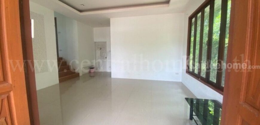บ้านเดี่ยว ชั้นเดียว 200 ตร.ว บ้านกล้วย ไทรน้อย ราคาถูก