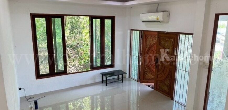 บ้านเดี่ยว ชั้นเดียว 200 ตร.ว บ้านกล้วย ไทรน้อย ราคาถูก