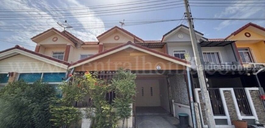 ทาวน์เฮ้าส์ สิวารัตน์ 10 เมืองนครปฐมติดถนนหลักหน้าบ้านไม่ชนใคร