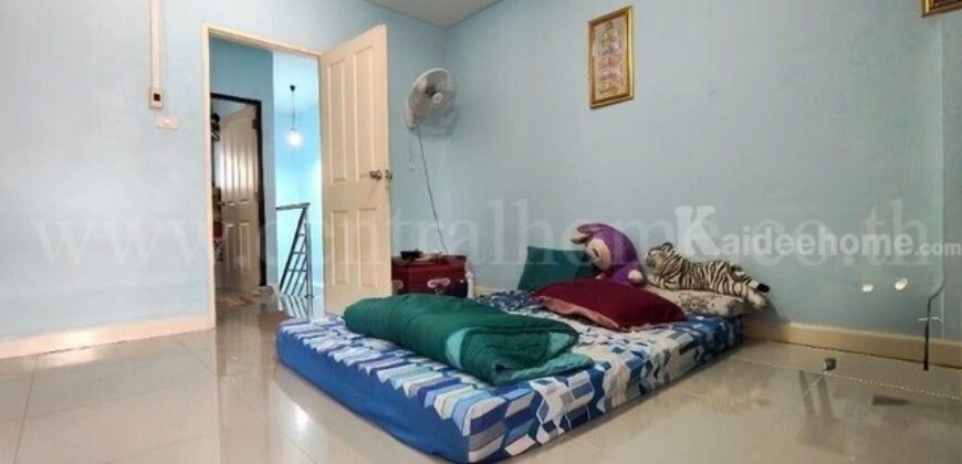 ทาวน์เฮ้าส์ 2 ชั้น กิตตินคร ทาวน์ เฟส 1 บางบ่อ บ้านสวยพร้อมอยู่