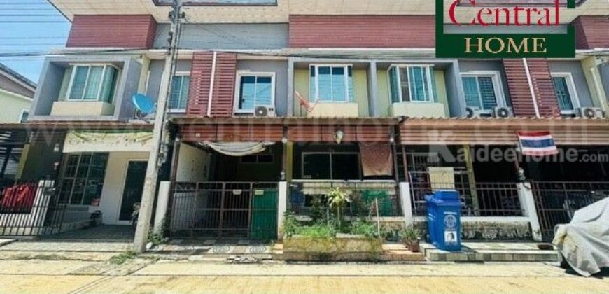 ทาวน์โฮม บัวทองธานี เฟส 18 บางบัวทอง พร้อมอยู่ ทำเลดี ราคาถูก