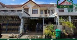 ทาวน์เฮ้าส์ 2 ชั้น 21.2 ตร.วา ซอยวิภาวดีรังสิต 37 แยก 2 บ้านตามสภาพ ทำเลดี ราคาถูก