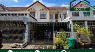 ทาวน์เฮ้าส์ 2 ชั้น 21.2 ตร.วา ซอยวิภาวดีรังสิต 37 แยก 2 บ้านตามสภาพ ทำเลดี ราคาถูก