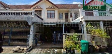 ทาวน์เฮ้าส์ 2 ชั้น 21.2 ตร.วา ซอยวิภาวดีรังสิต 37 แยก 2 บ้านตามสภาพ ทำเลดี ราคาถูก