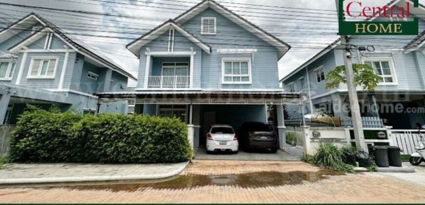 บ้านเดี่ยว 2 ชั้น อคาเดีย วิลล์ รังสิต-คลอง 2 บ้านสไตล์ อิงลิช คอตเทจ พร้อมอยู่ ราคาถูก