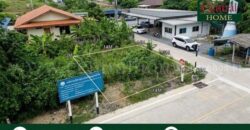 ที่ดินเปล่า ใกล้วัดท่าไม้ ติดถนนคอนกรีต แปลงมุม 