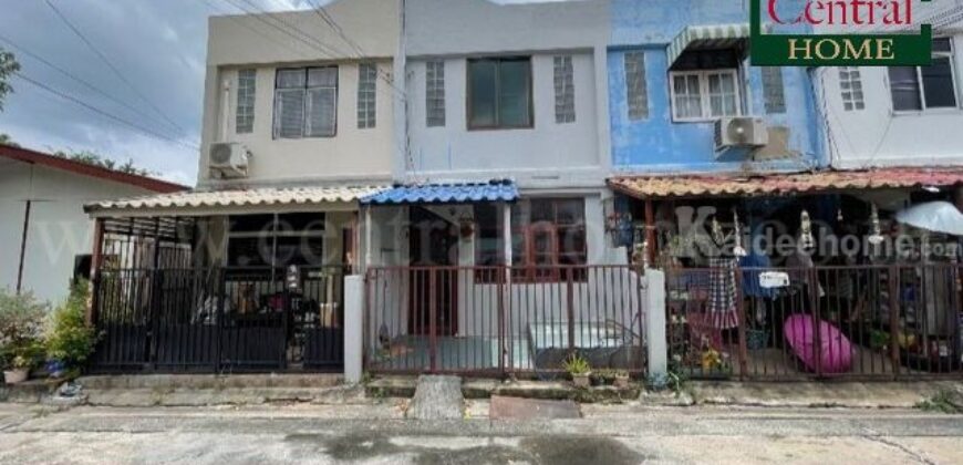 ทาวน์เฮ้าส์ หมู่บ้านเจริญชัย 4 บ้านพร้อมอยู่ทำเลดีเดินทางสะดวกราคาถูก