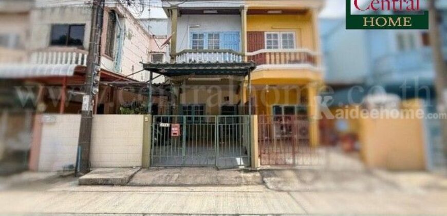 ทาวน์เฮ้าส์ เศรษฐกิจ 33 (สินเนรมิตร) สภาพดี ราคาถูก