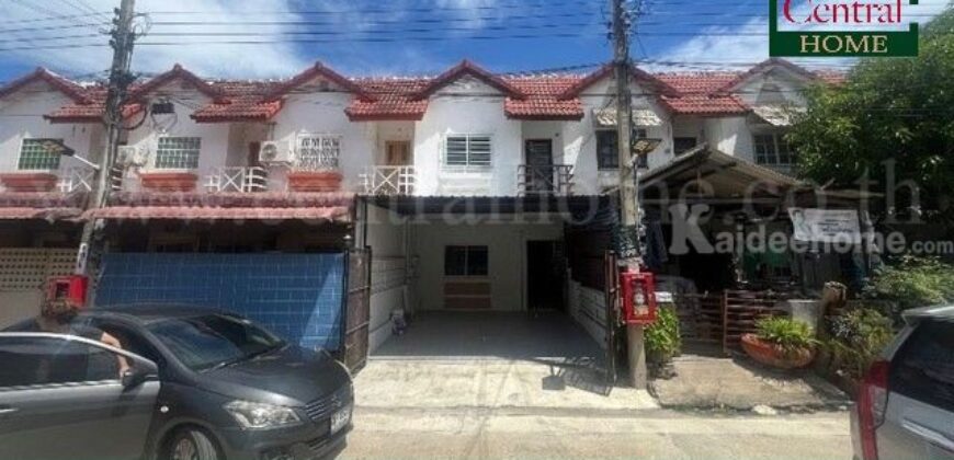 ทาวน์เฮ้าส์ นครทองปาร์ควิว 2 รีโนเวทใหม่ทั้งหลัง บ้านสวย ราคาถูก