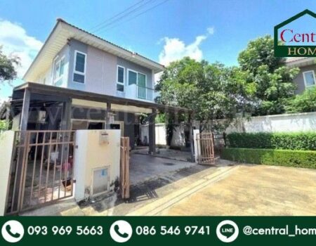 บ้านเดี่ยว ศุภาลัย การ์เด้นวิลล์ รังสิต-คลอง 2 หลังริม