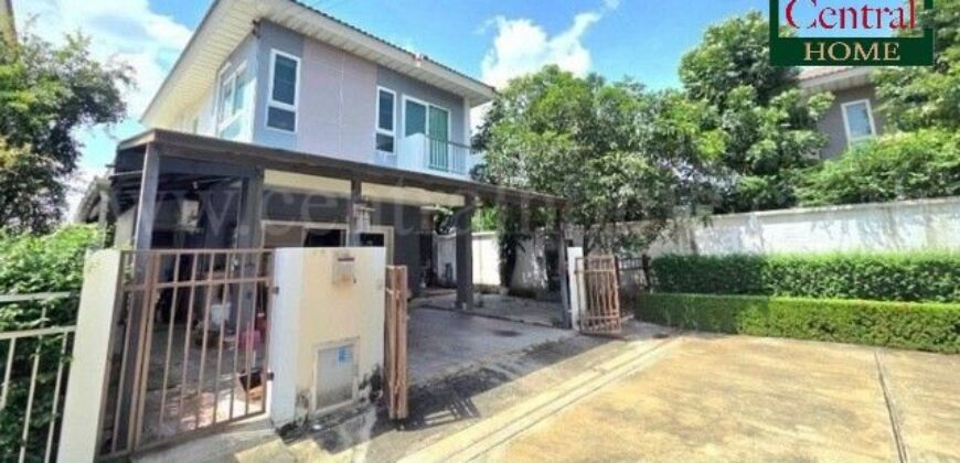 บ้านเดี่ยว ศุภาลัย การ์เด้นวิลล์ รังสิต-คลอง 2 หลังริม