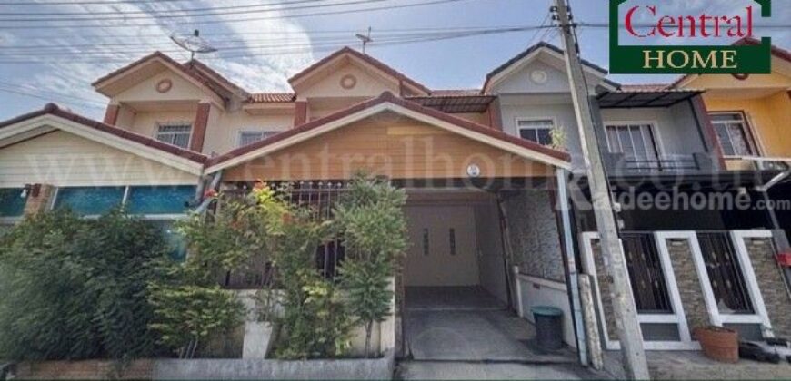 ทาวน์เฮ้าส์ สิวารัตน์ 10 เมืองนครปฐมติดถนนหลักหน้าบ้านไม่ชนใคร