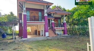 บ้านเดี่ยว ชั้นเดียว 200 ตร.ว บ้านกล้วย ไทรน้อย ราคาถูก