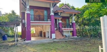 บ้านเดี่ยว ชั้นเดียว 200 ตร.ว บ้านกล้วย ไทรน้อย ราคาถูก