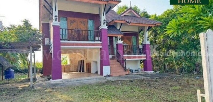 บ้านเดี่ยว ชั้นเดียว 200 ตร.ว บ้านกล้วย ไทรน้อย ราคาถูก