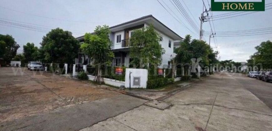 ให้เช่าบ้านแฝด ลลิลทาวน์ แลนซีโอ คริป 3 บางนา-สุวรรณภูมิ ทำเลดี บ้านสวย หลังมุม พร้อมเข้าอยู่