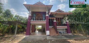 บ้านเดี่ยว ชั้นเดียว 200 ตร.ว บ้านกล้วย ไทรน้อย ราคาถูก