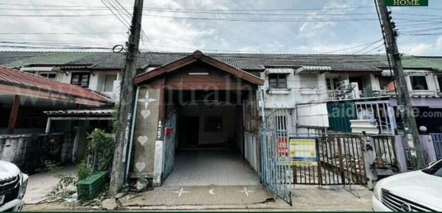 ทาวน์เฮ้าส์ 2 ชั้น โครงการชัยธิชา ลำลูกกา คลอง 8 ต่อเติมแล้ว ถูกสุดในโครงการ