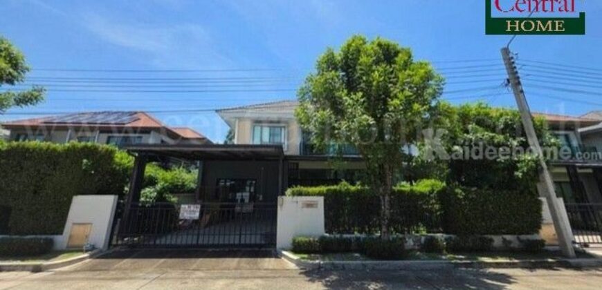 บ้านเดี่ยว เวนิว พระราม 5-2 หลังใหญ่ ต่อเติมครบ ฮวงจุ้ยดี ทำเลดี ราคาถูกมาก