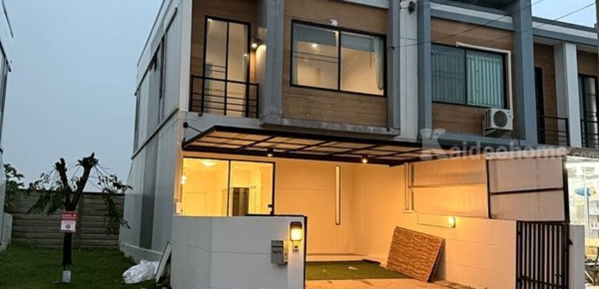 ทาวน์โฮมหลังมุม พร้อมเข้าอยู่ 26.6 ตร.ว 2.59 ล้านบาท 4ห้องนอน 3ห้องน้ำ ฟรีโอน โทร 065-6298798