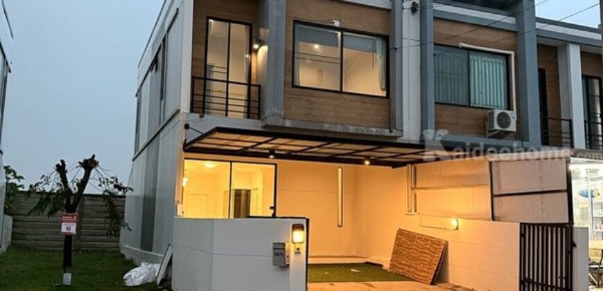 ทาวน์โฮมหลังมุม พร้อมเข้าอยู่ 26.6 ตร.ว 2.59 ล้านบาท 4ห้องนอน 3ห้องน้ำ ฟรีโอน โทร 065-6298798