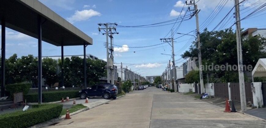 ทาวน์โฮมหลังมุม พร้อมเข้าอยู่ 26.6 ตร.ว 2.59 ล้านบาท 4ห้องนอน 3ห้องน้ำ ฟรีโอน โทร 065-6298798