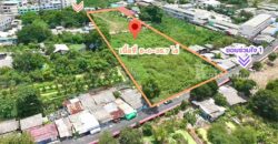 ที่ดินกระทุ่มแบน สมุทรสาคร เนื้อที่ 5-0-35.7 ไร่ ถมแล้ว ผังสีส้ม