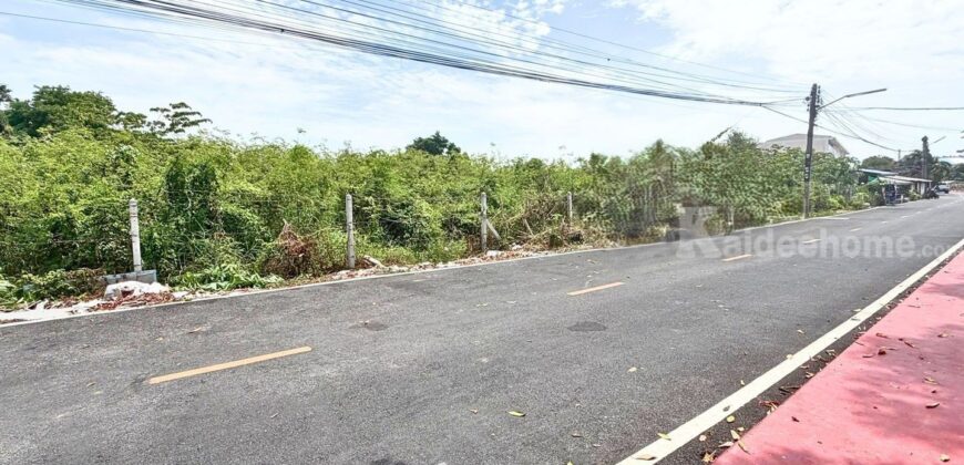 ที่ดินกระทุ่มแบน สมุทรสาคร เนื้อที่ 5-0-35.7 ไร่ ถมแล้ว ผังสีส้ม