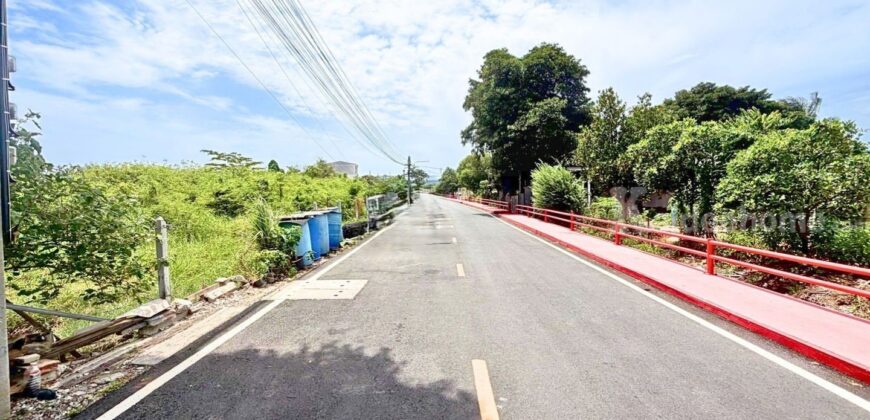 ที่ดินกระทุ่มแบน สมุทรสาคร เนื้อที่ 5-0-35.7 ไร่ ถมแล้ว ผังสีส้ม