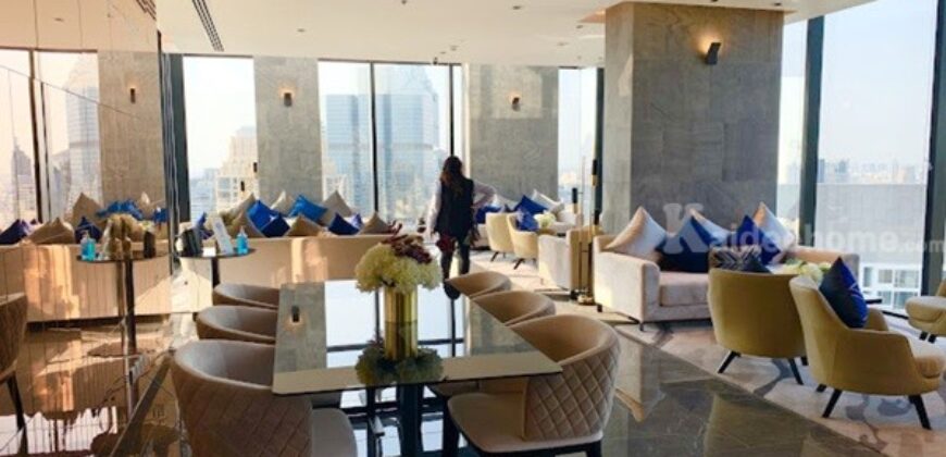 ให้เช่าคอนโด Knightbridge Prime Sathon ใจกลางสาทร 1 ห้องนอน 1 น้ำ ชั้น 29 วิวเมือง ติดรถ BRT