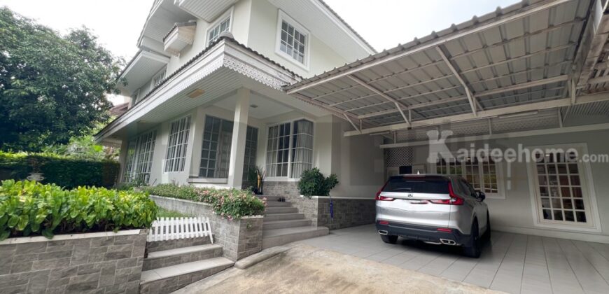 บ้านเดี่ยว 2 ชั้น 2 หลัง มีร้านอาหาร | 179 ตรว. | พื้นที่ใช้สอย 500 ตรม. | 5 นอน | 6 น้ำ | จอดรถ 2 คัน | ห้องอเนกประสงค์ชั้น1 ห้องทำงาน | ห้องแม่บ้าน 2 ห้องน้ำแม่บ้าน 2