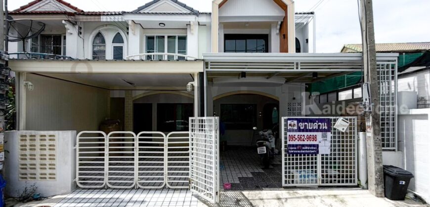 ทาวน์ เฮ้าส์ บ้าน สิ รา รมย์ บ้าน กล้วย ไทรน้อย