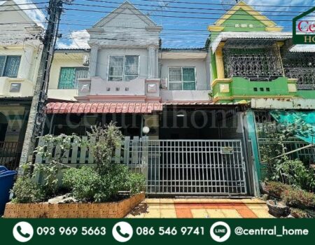 ทาวน์เฮ้าส์ วิโรจน์วิลล์ 345 บางบัวทอง นนทบุรี