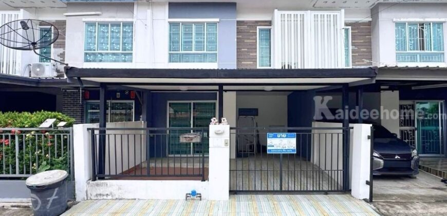 ขาย!! ทาวน์โฮม หมู่บ้านพฤกษาวิลล์72 นครอินทร์-พระเงิน (ขนาด 18 ตร.ว.) เข้า-ออกได้หลายเส้นทาง บางกรวย นนทบุรี : Pruksa Ville72 Nakornin-Prangern