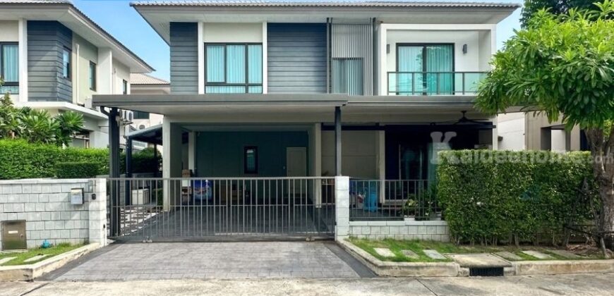 ขาย!! บ้านเดี่ยว เซนโทร บางนา กม.7 (ขนาด 57 ตร.ว.) ต่อเติมเต็มพื้นที่พร้อมเข้าอยู่ บางพลี สมุทรปราการ : Centro Bangna Km.7