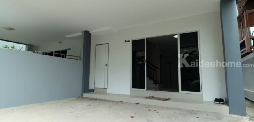 Vายทาวน์โฮม 3 ชั้น สร้างเอง ซอยบางกร่าง 52 ราชพฤกษ์ บางศรีเมือง วงเวียนพระราม 5