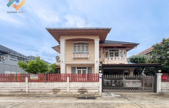หมู่บ้าน มณีรินทร์ รัตนาธิเบศร์ บ้านเดี่ยว ท่าอิฐ ราคาถูก