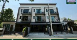ทาวน์โฮม 3 ชั้น บ้านกลางเมือง ราชพฤกษ์-สาทร บ้านใหม่ สภาพดี แปลงหน้าสวน