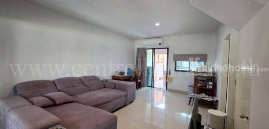 ทาวน์โฮม 3 ชั้น บ้านกลางเมือง ราชพฤกษ์-สาทร บ้านใหม่ สภาพดี แปลงหน้าสวน