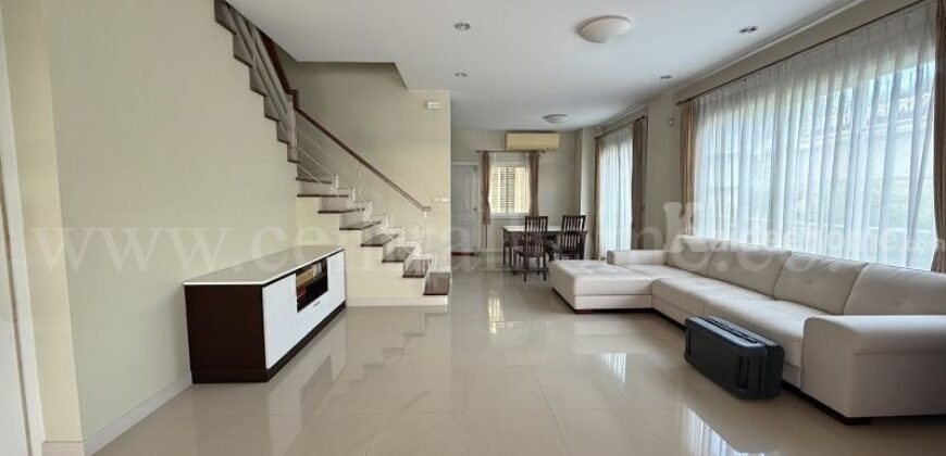 ทาวน์โฮม 3 ชั้น เออร์เบิน สาทร หลังริม ติดถนนราชพฤกษ์