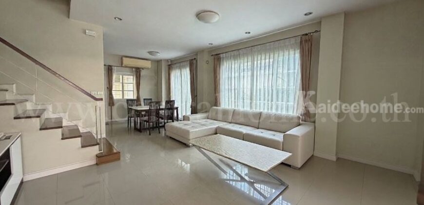 ทาวน์โฮม 3 ชั้น เออร์เบิน สาทร หลังริม ติดถนนราชพฤกษ์