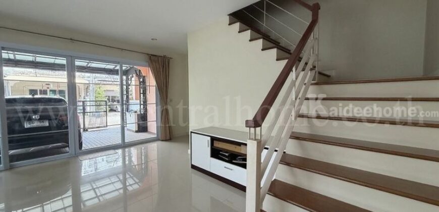 ทาวน์โฮม 3 ชั้น เออร์เบิน สาทร หลังริม ติดถนนราชพฤกษ์