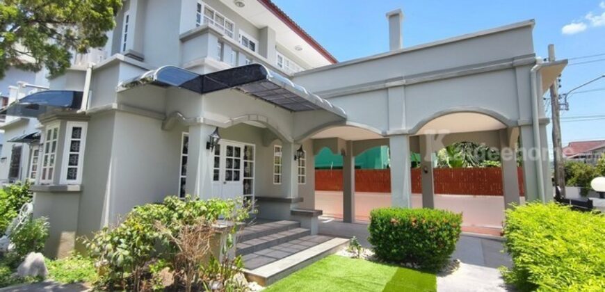 รหัสC7246 ให้เช่าบ้านเดี่ยว 2ชั้น บ้านรีโนเวทใหม่พร้อมอยู่ หมู่บ้านเบญจรงค์ ซอยรามคำแหง178
